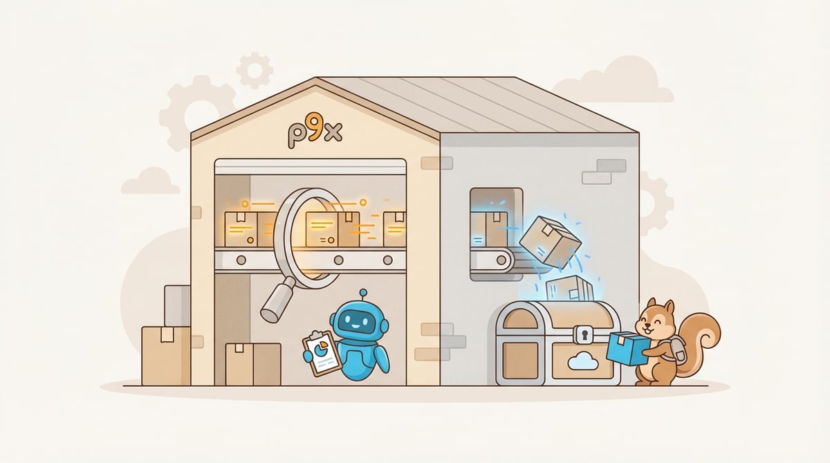 Warehouse p9x metrics and cache usage