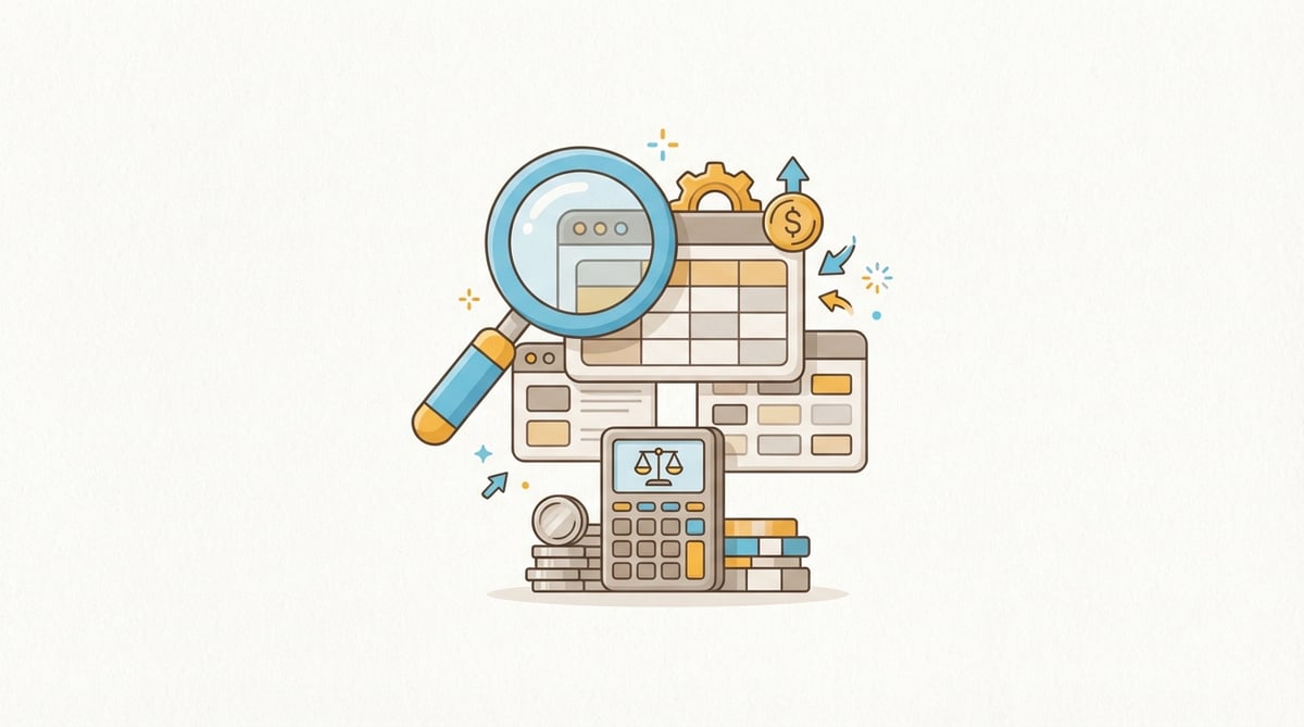 Table-level search optimization costs