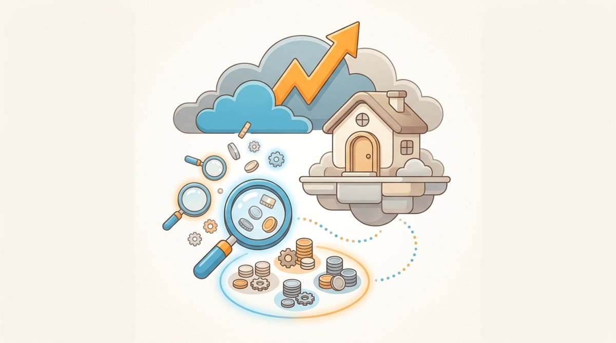 Diagnose cost spikes with Usage Groups cost trends on the home page