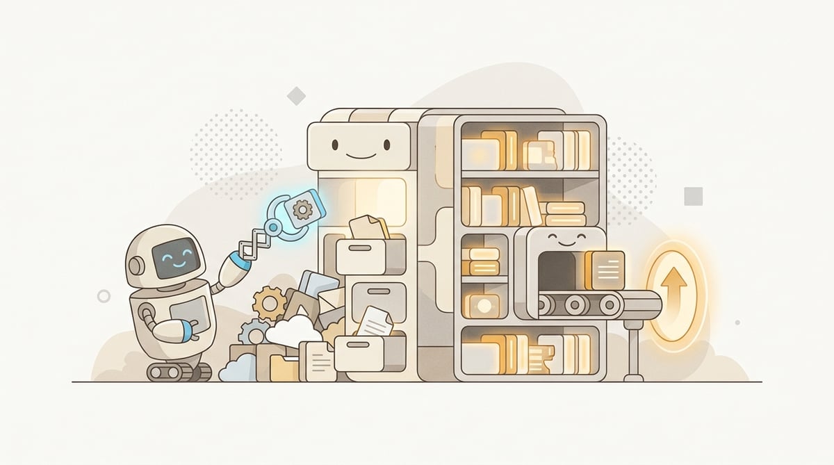 A revamped storage page